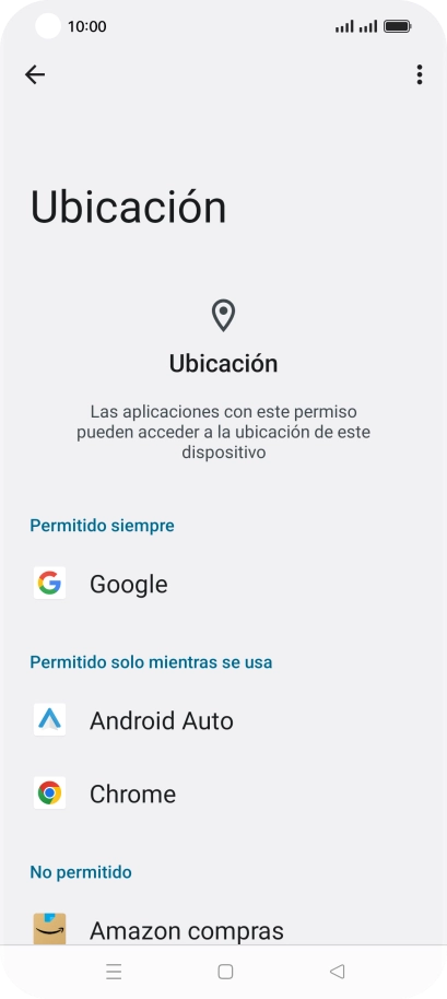 Pulsa la app deseada.