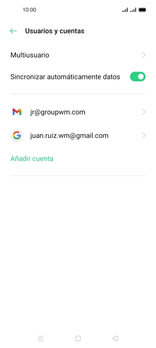 Pulsa la tecla de inicio para terminar y regresar a la pantalla de inicio.