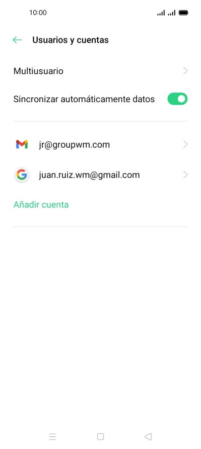 Pulsa la tecla de inicio para terminar y regresar a la pantalla de inicio.