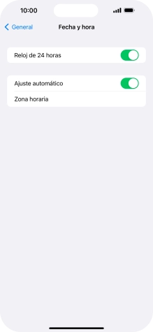 Desliza el dedo hacia arriba desde la parte inferior de la pantalla para terminar y volver a la pantalla de inicio.