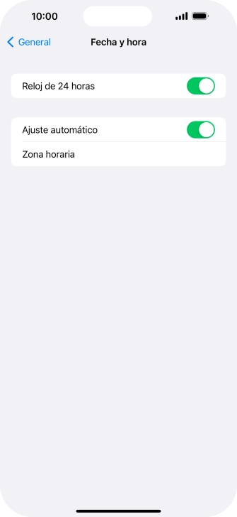 Desliza el dedo hacia arriba desde la parte inferior de la pantalla para terminar y volver a la pantalla de inicio.