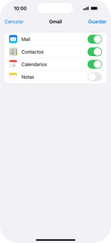 Si aparece en la pantalla esta imagen, tu cuenta de correo electrónico ha sido reconocida y configurada automáticamente. Sigue las indicaciones de la pantalla para introducir más información y terminar la configuración.