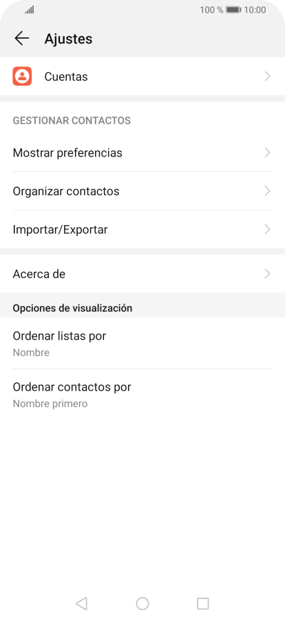 Pulsa Importar/Exportar.