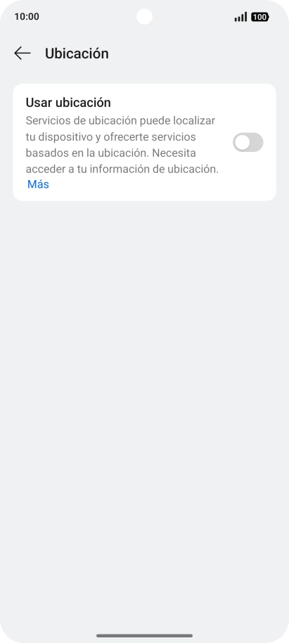Pulsa el indicador bajo 