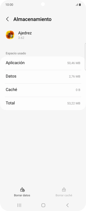 Pulsa la tecla de inicio para terminar y regresar a la pantalla de inicio.