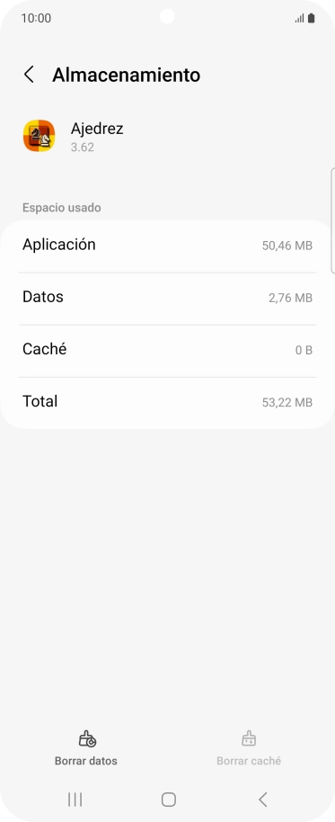 Pulsa la tecla de inicio para terminar y regresar a la pantalla de inicio.