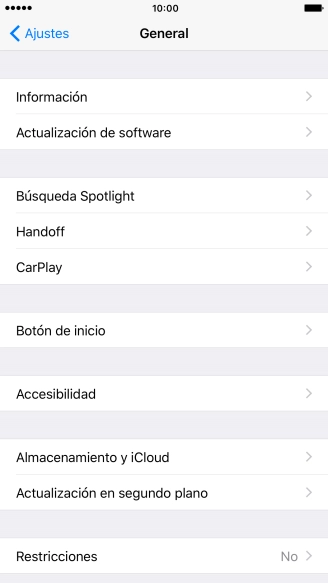 Pulsa Accesibilidad.