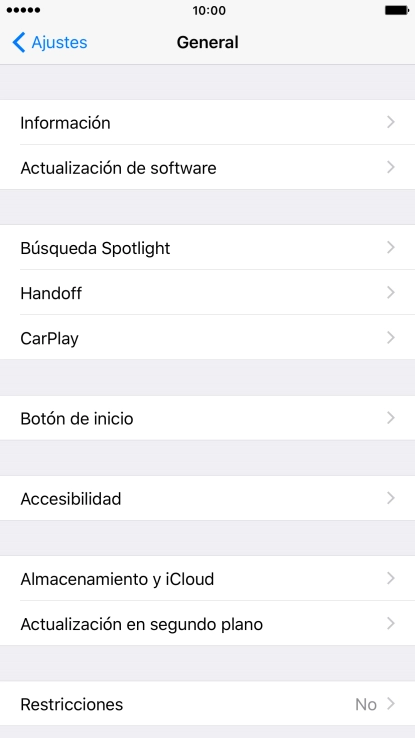 Pulsa Accesibilidad.