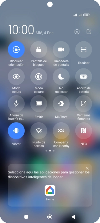 Pulsa Ahorro de batería para activar la función.