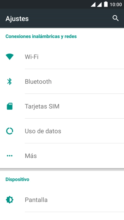 Pulsa Wi-Fi.