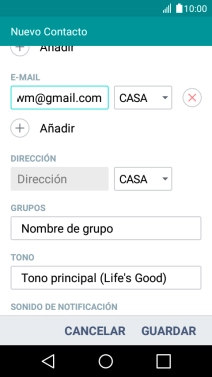Pulsa en el campo bajo 