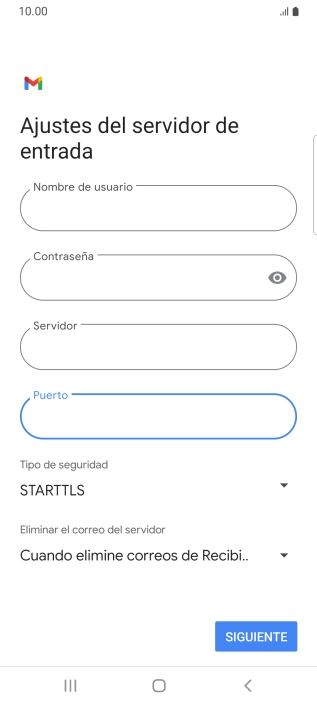 Pulsa la lista desplegable bajo 