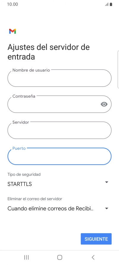 Pulsa la lista desplegable bajo 