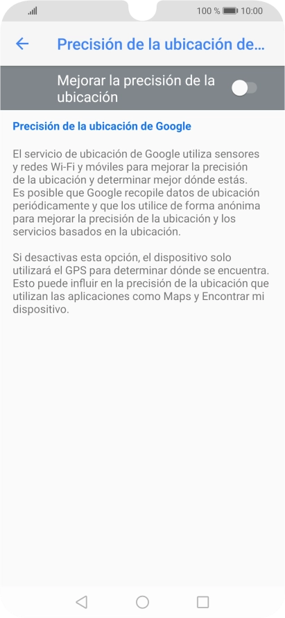 Si pulsas el indicador junto a 