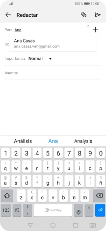 Pulsa el contacto deseado.