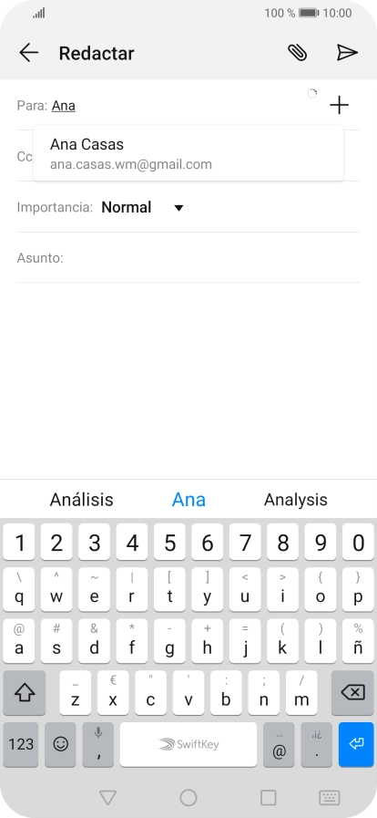 Pulsa el contacto deseado.