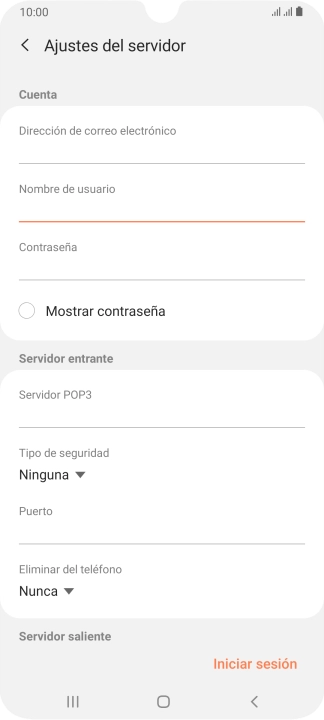 Pulsa en el campo bajo 