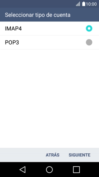 Pulsa POP3.