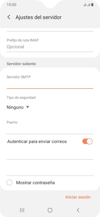 Pulsa la lista desplegable bajo 