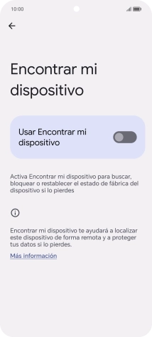 Pulsa el indicador junto a 