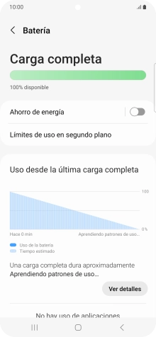 Pulsa Ahorro de energía.