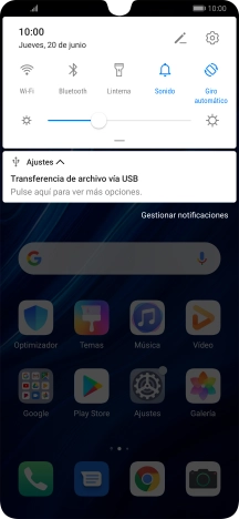 Pulsa Pulse aquí para ver más opciones..