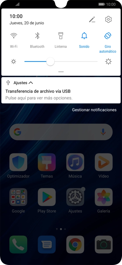 Pulsa Pulse aquí para ver más opciones..