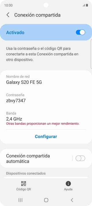 Pulsa la tecla de inicio para terminar y regresar a la pantalla de inicio.