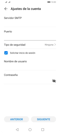 Pulsa Tipo de seguridad.