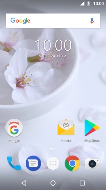 Cuando el icono de carga de batería aparece en la pantalla, el teléfono se está cargando.