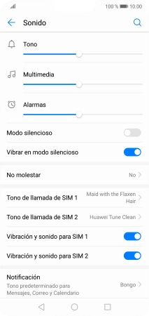 Pulsa la tecla de inicio para terminar y regresar a la pantalla de inicio.