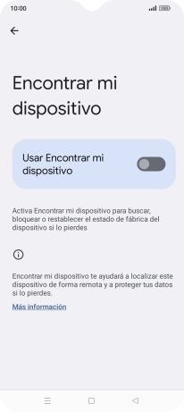 Pulsa el indicador junto a 