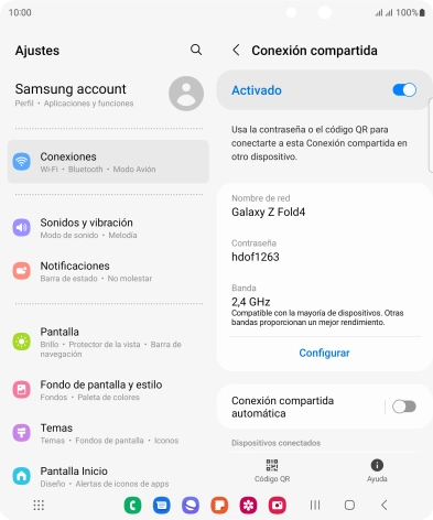 Pulsa la tecla de inicio para terminar y regresar a la pantalla de inicio.