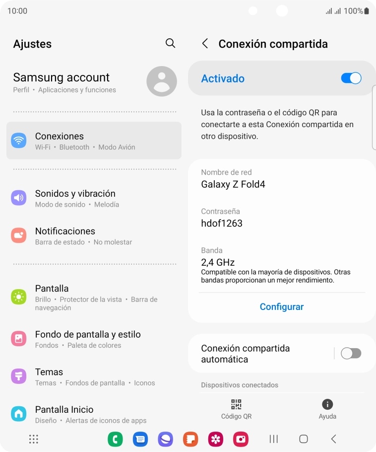 Pulsa la tecla de inicio para terminar y regresar a la pantalla de inicio.