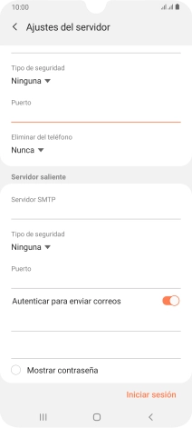 Pulsa la lista desplegable bajo 