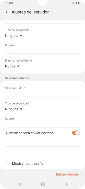 Pulsa la lista desplegable bajo 