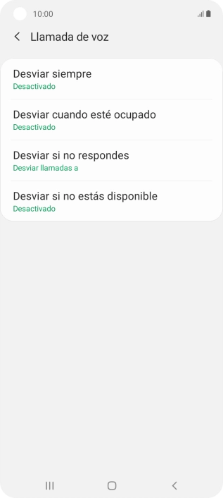 Pulsa la tecla de inicio para terminar y regresar a la pantalla de inicio.