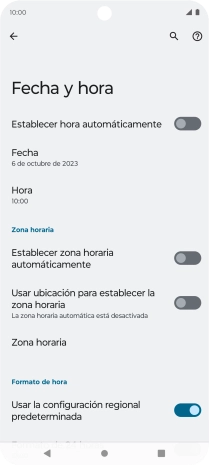 Pulsa el indicador junto a 