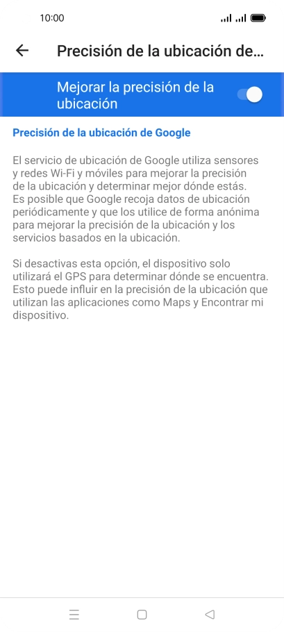 Si pulsas el indicador junto a 