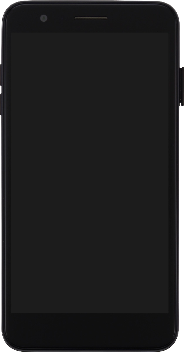 Retira el contenedor de tarjetas del teléfono.