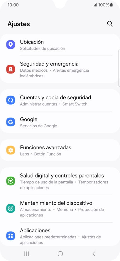 Pulsa Ubicación.