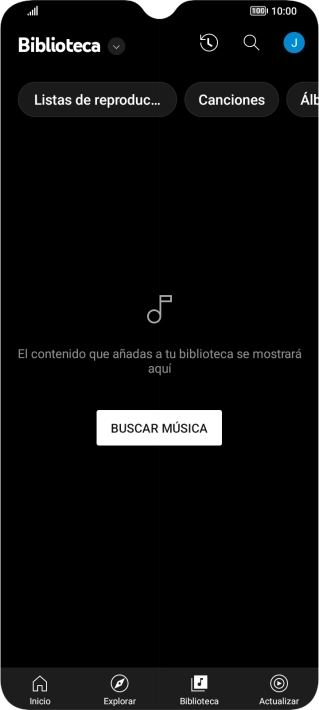 Pulsa la lista desplegable.