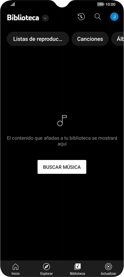 Pulsa la lista desplegable.