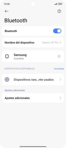 Desliza el dedo hacia arriba desde la parte inferior de la pantalla para terminar y volver a la pantalla de inicio.