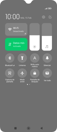 Pulsa Silenciar las veces que sean necesarias para activar o desactivar el modo silencioso.
