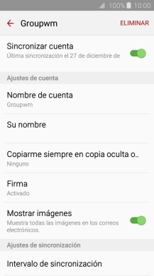 Pulsa Intervalo de sicronización.