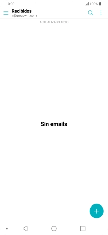 Desliza el dedo hacia la derecha desde la parte izquierda de la pantalla.