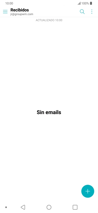 Desliza el dedo hacia la derecha desde la parte izquierda de la pantalla.