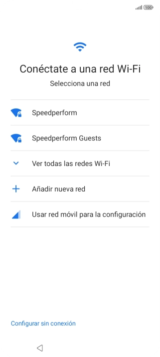 Pulsa la red wifi deseada.