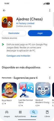 Desliza el dedo hacia arriba desde la parte inferior de la pantalla para terminar y volver a la pantalla de inicio.